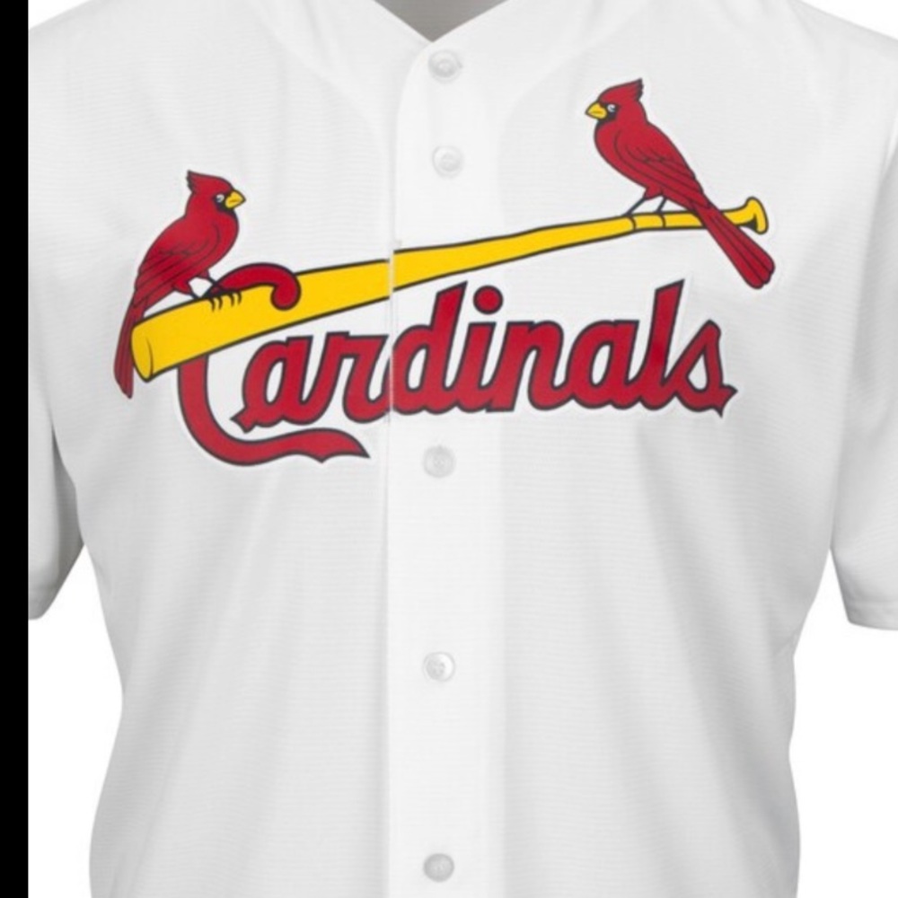 Youth St. Louis Cardinals Majestic White
Home Cool Base Jersey